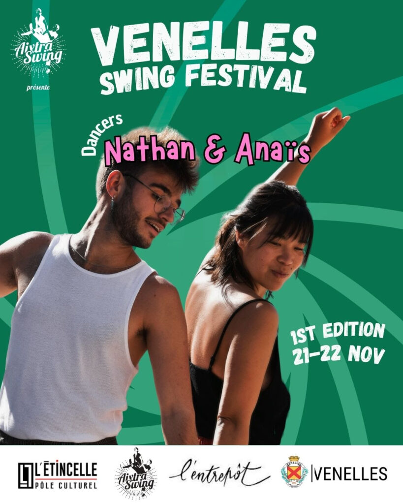 Anaïs et Nathan swing teachers - artists 2026 venelles swing
