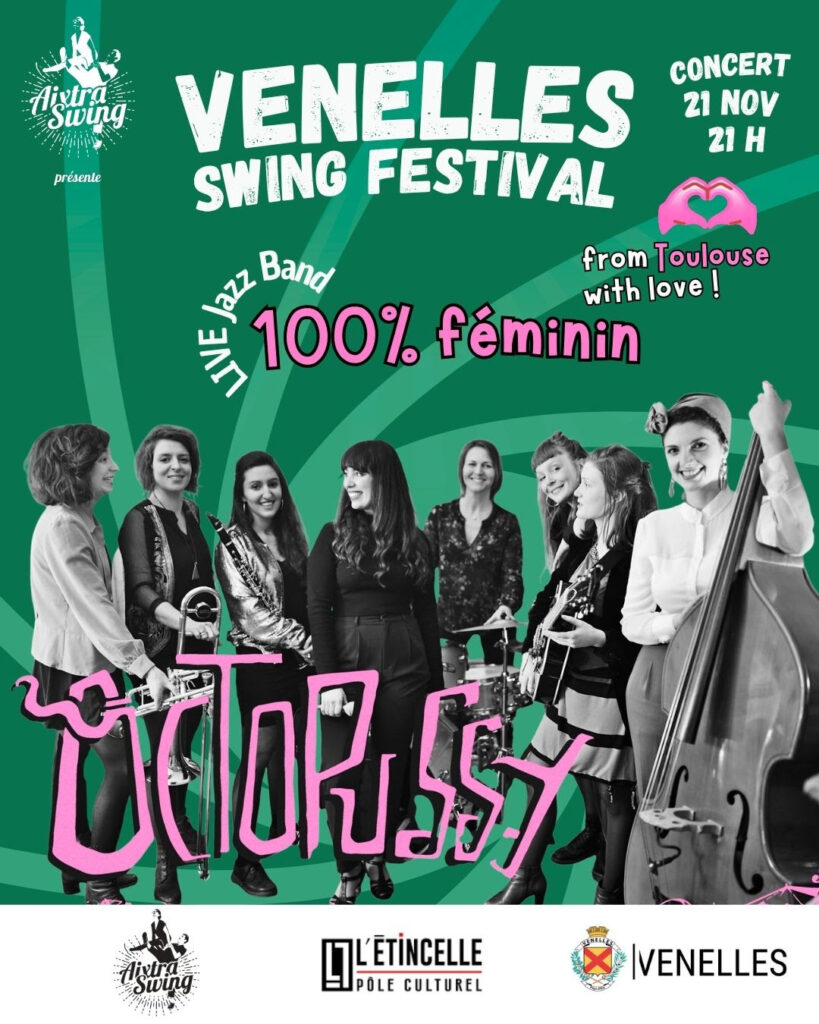 Octopusy jazz band au Venelles Swing festival 2026
